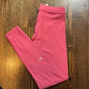 alo high waist 7/8 ribbed blissful legging